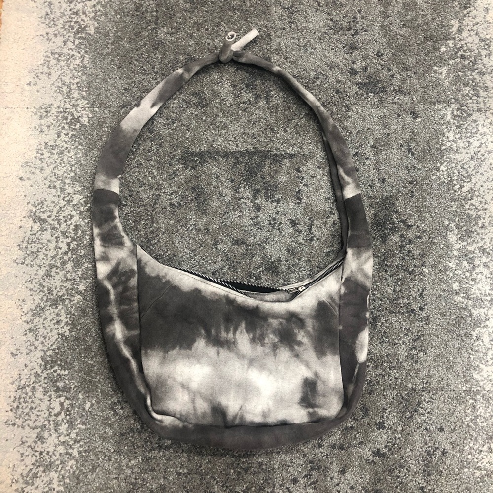Tie dye sweater hobo crossbody or messenger bag